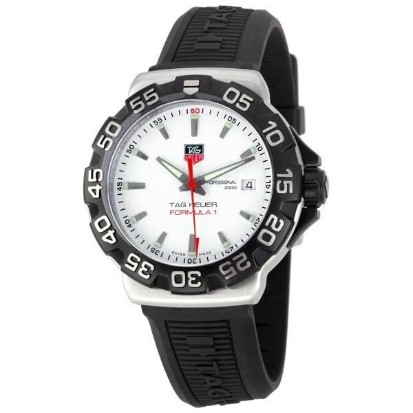 Tag Heuer Men's WAH1111.FT6024 Formula 1 Black Rubber Watch