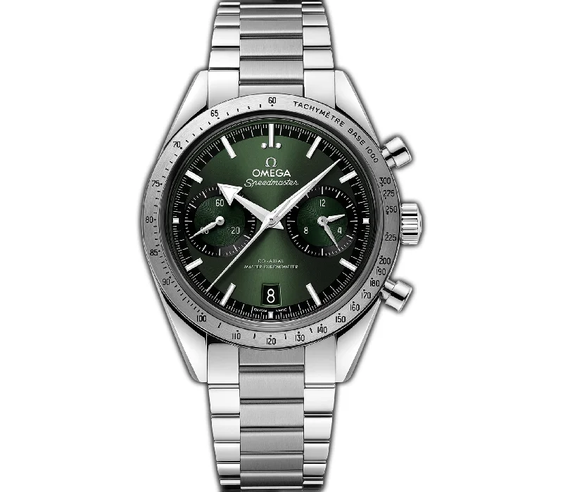 41mm '57 Green Dial Stainless Steel Bracelet