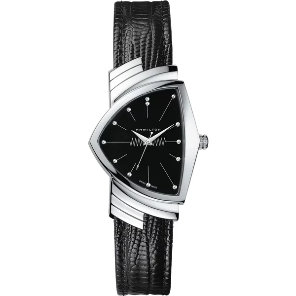 Hamilton H24411732 Ventura Quartz Men In Black 32mm