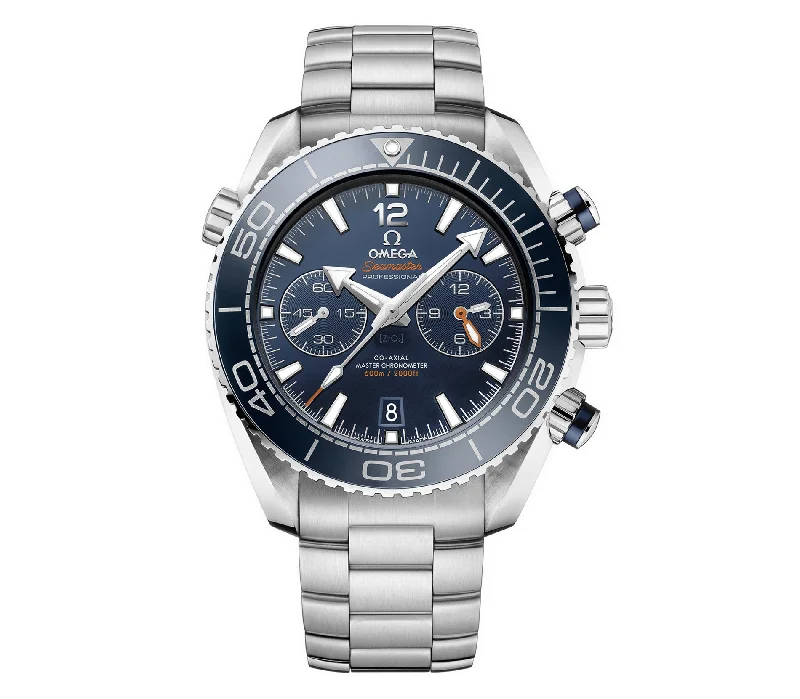 46mm Planet Ocean 600M Blue Dial Stainless Steel