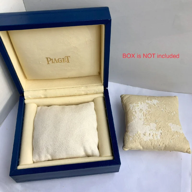 NEW Cream Faux Suede PILLOW CUSHION for Cartier Piaget etc Box